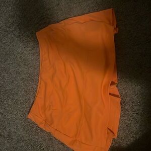 orange skirt
